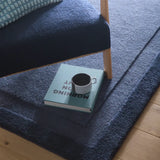 Stasy Evening Blue Geometric Hand-Tufted Wool Rug - Image 2