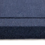 Stasy Evening Blue Geometric Hand-Tufted Wool Rug - Image 6