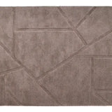 Stasy GreyMauve Geometric Hand-Tufted Wool Rug - Image 4