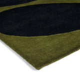 Stem Black Floral Hand-Tufted Wool Rug - Image 4