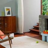 Stem Ecru Floral Hand-Tufted Wool Rug - Image 2