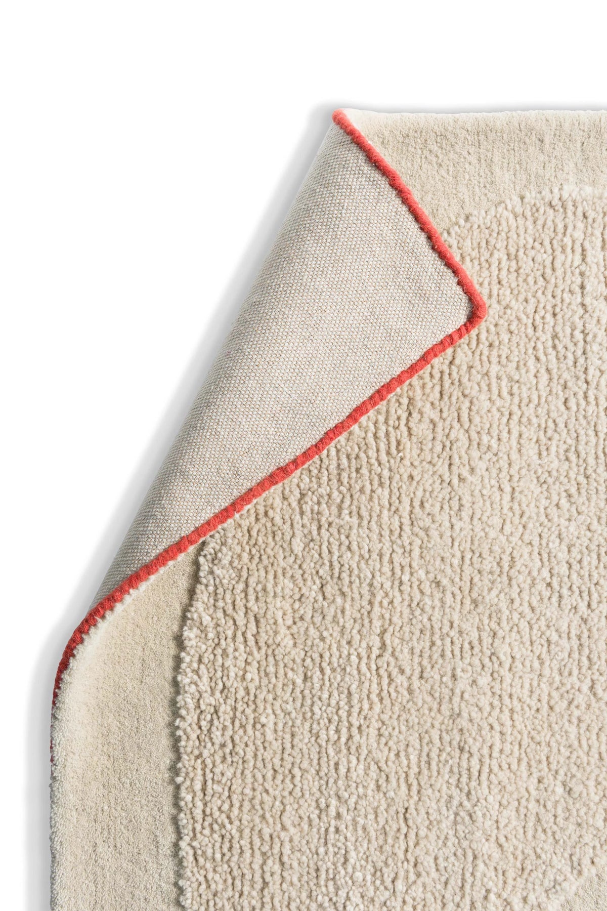 Stem Ecru Floral Hand-Tufted Wool Rug - Image 5