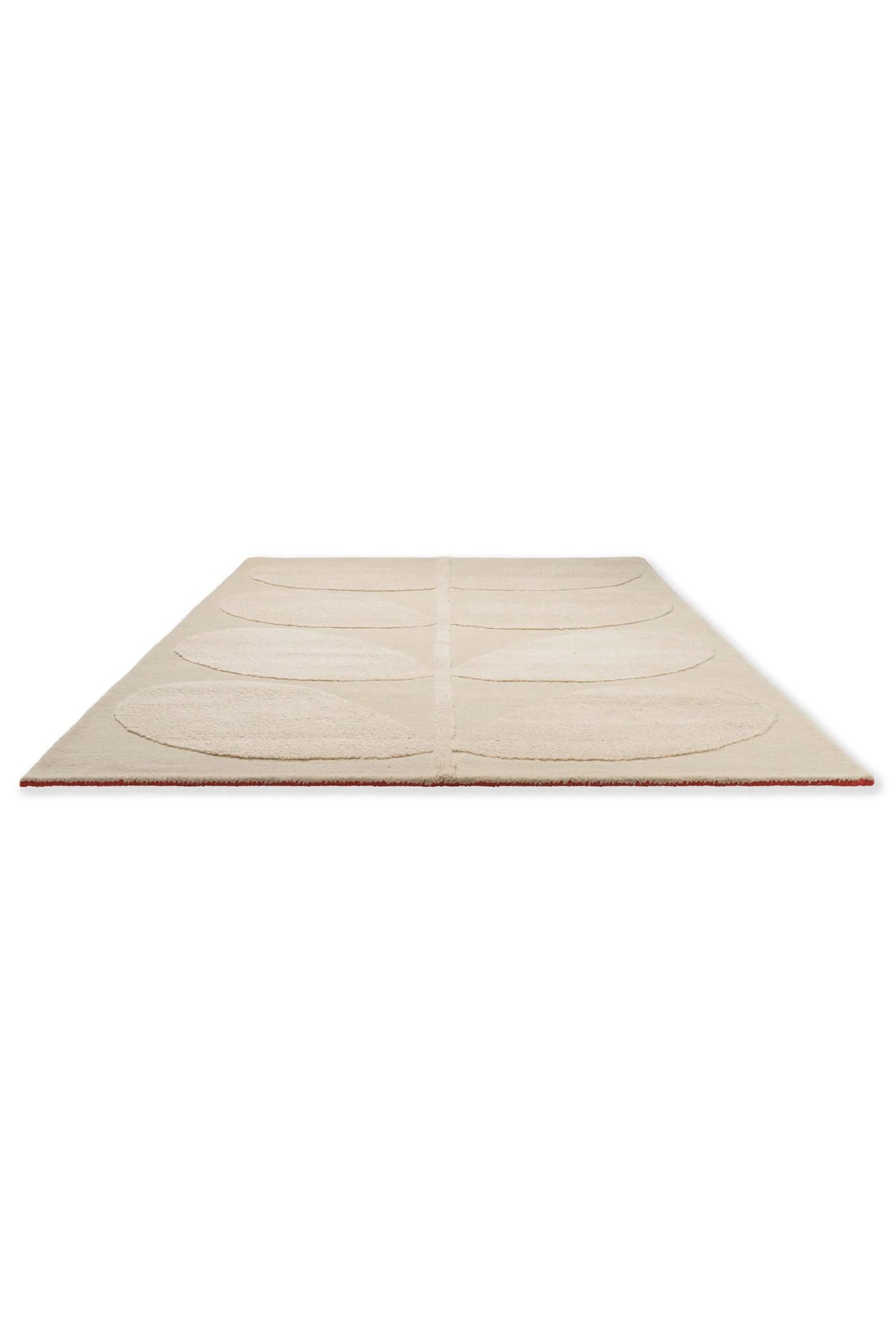 Stem Ecru Floral Hand-Tufted Wool Rug - Image 6
