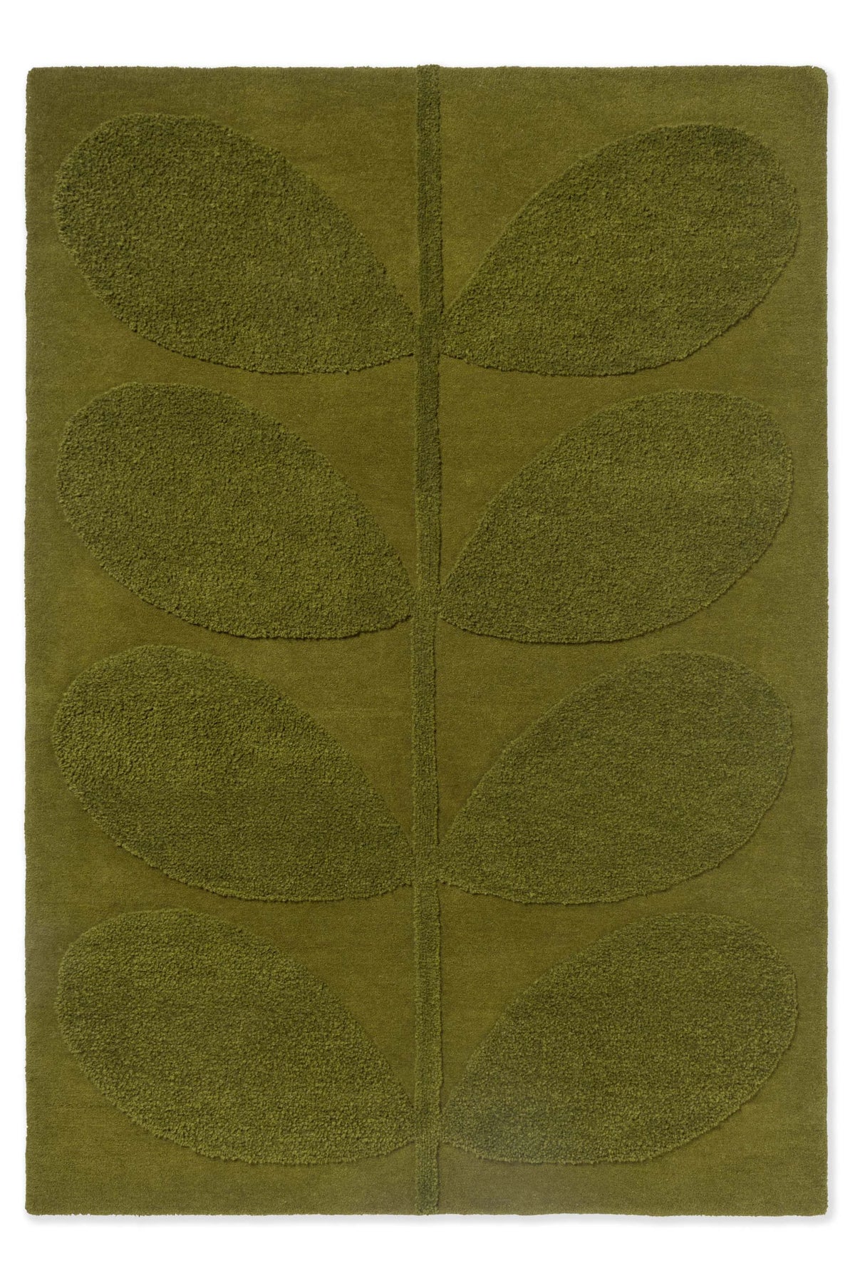 Stem Floral Hand-Tufted Wool Rug - Image 2