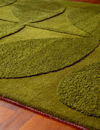 Stem Floral Hand-Tufted Wool Rug - Image 4