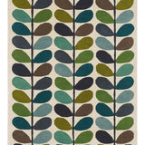 Stem Kingfisher Floral Hand-Tufted Wool Rug - Image 1