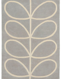 Stem Linear Floral Hand-Tufted Wool Rug - Image 2