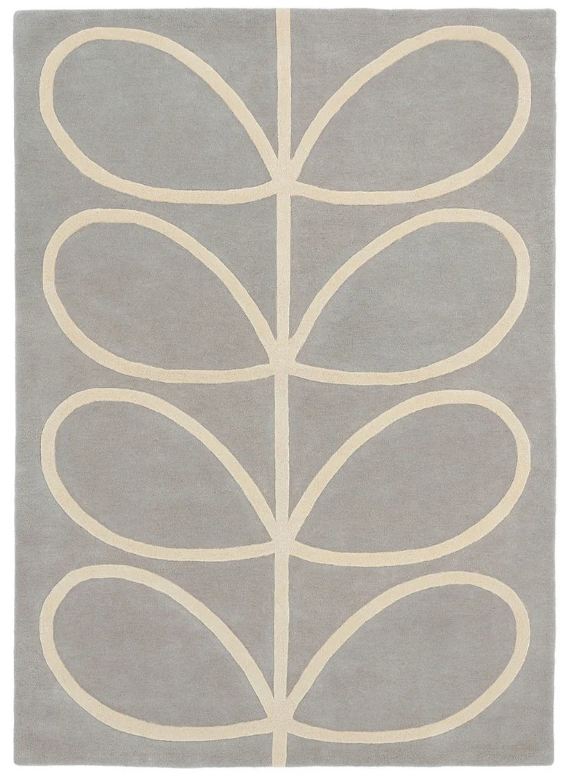 Stem Linear Floral Hand-Tufted Wool Rug - Image 2