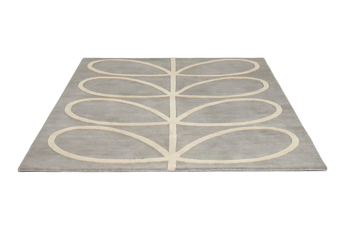 Stem Linear Floral Hand-Tufted Wool Rug - Image 3