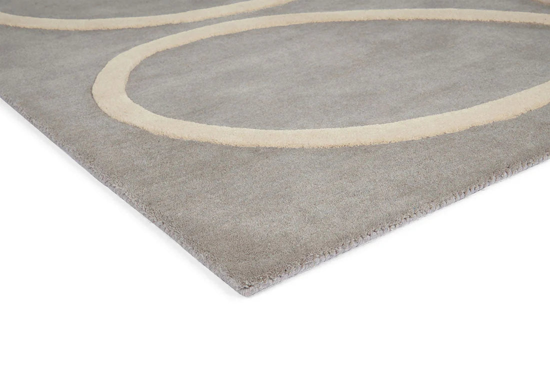 Stem Linear Floral Hand-Tufted Wool Rug - Image 4