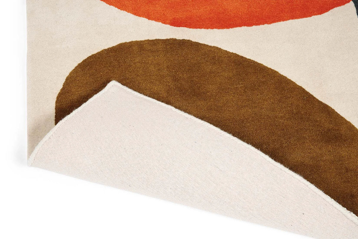 Stem Multicolor Floral Hand-Tufted Wool Rug - Image 5