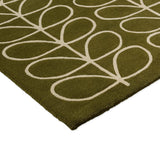 Stem Olive Floral Hand-Tufted Wool Rug - Image 4