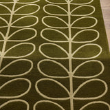 Stem Olive Floral Hand-Tufted Wool Rug - Image 5