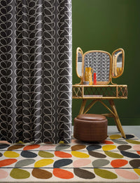 Stem Rainbow Floral Hand-Tufted Wool Rug - Image 2