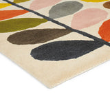 Stem Rainbow Floral Hand-Tufted Wool Rug - Image 5