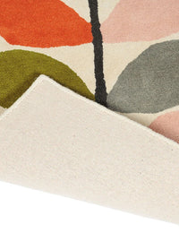 Stem Rainbow Floral Hand-Tufted Wool Rug - Image 6