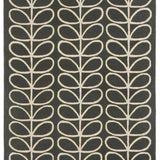 Stem Slate Floral Hand-Tufted Wool Rug - Image 1