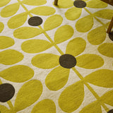Stem Yellow Floral Hand-Tufted Wool Rug - Image 2