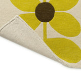 Stem Yellow Floral Hand-Tufted Wool Rug - Image 3