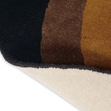 Sunflower Pink Irregular Hand-Tufted Wool Rug - Image 5