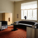 Sunset Geometric Hand-Tufted Wool Rug - Image 1