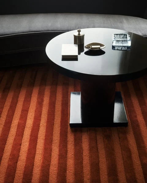 Sunset Geometric Hand-Tufted Wool Rug - Image 2