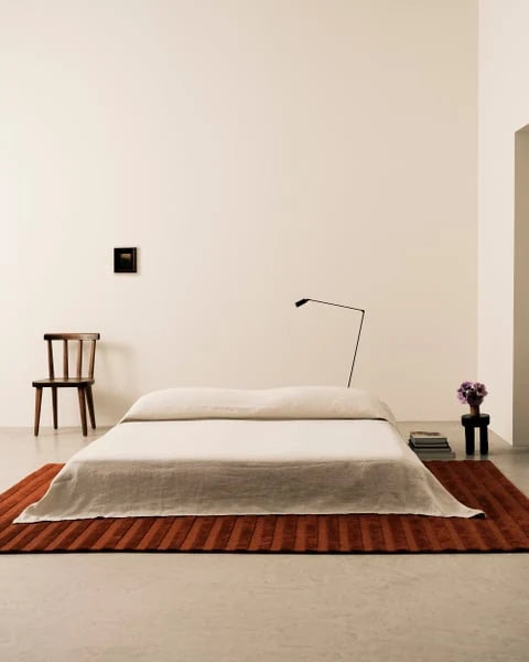 Sunset Geometric Hand-Tufted Wool Rug - Image 3