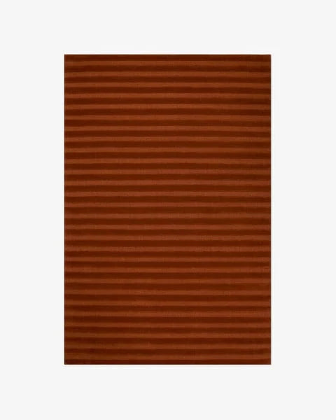 Sunset Geometric Hand-Tufted Wool Rug - Image 5