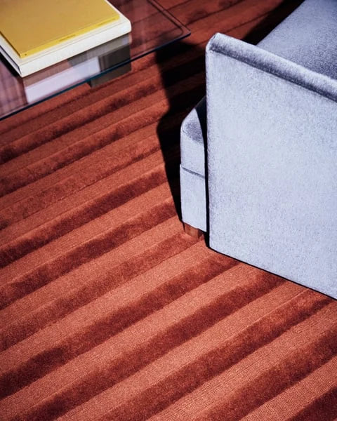 Sunset Geometric Hand-Tufted Wool Rug - Image 7