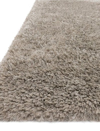 Taupe Solid Plush Shag Rug - Image 4