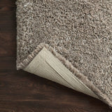 Taupe Solid Plush Shag Rug - Image 5