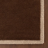 Taya Brown Geometric Hand-Tufted Wool Rug - Image 4
