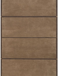 Taya Tan Geometric Hand-Tufted Wool Rug - Image 2