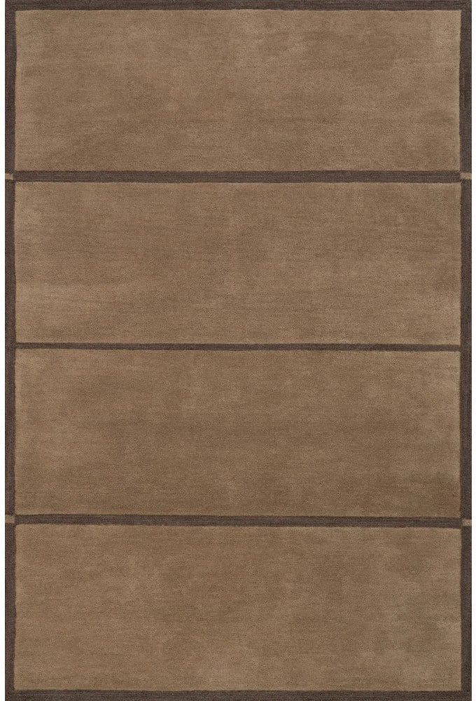 Taya Tan Geometric Hand-Tufted Wool Rug - Image 2