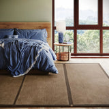 Taya Tan Geometric Hand-Tufted Wool Rug - Image 3