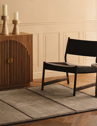 Taya Tan Geometric Hand-Tufted Wool Rug - Image 4