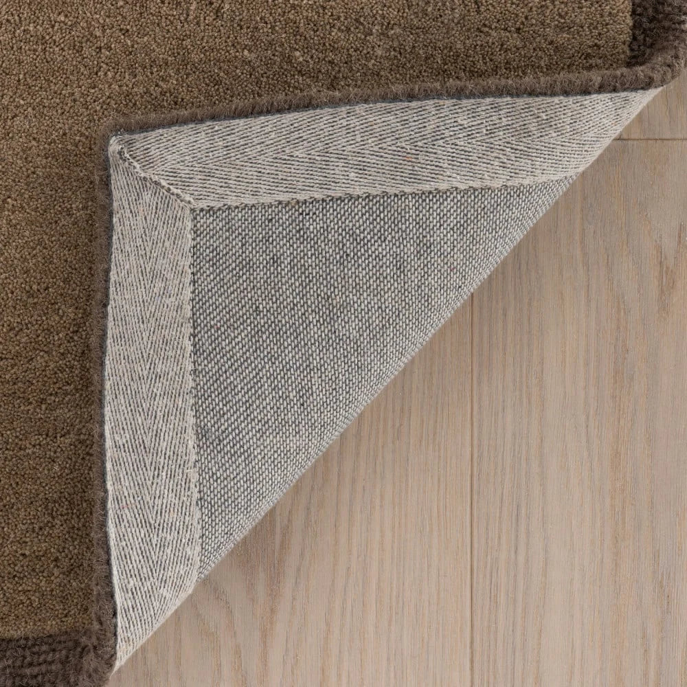 Taya Tan Geometric Hand-Tufted Wool Rug - Image 5