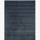 Teal Geometric Hand-Tufted Wool Rug - Image 1