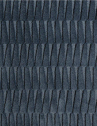 Teal Geometric Hand-Tufted Wool Rug - Image 3