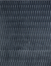 Teal Geometric Hand-Tufted Wool Rug - Image 4