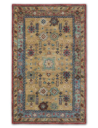 Teke Traditional Hand-Tufted Wool Rug - Image 2