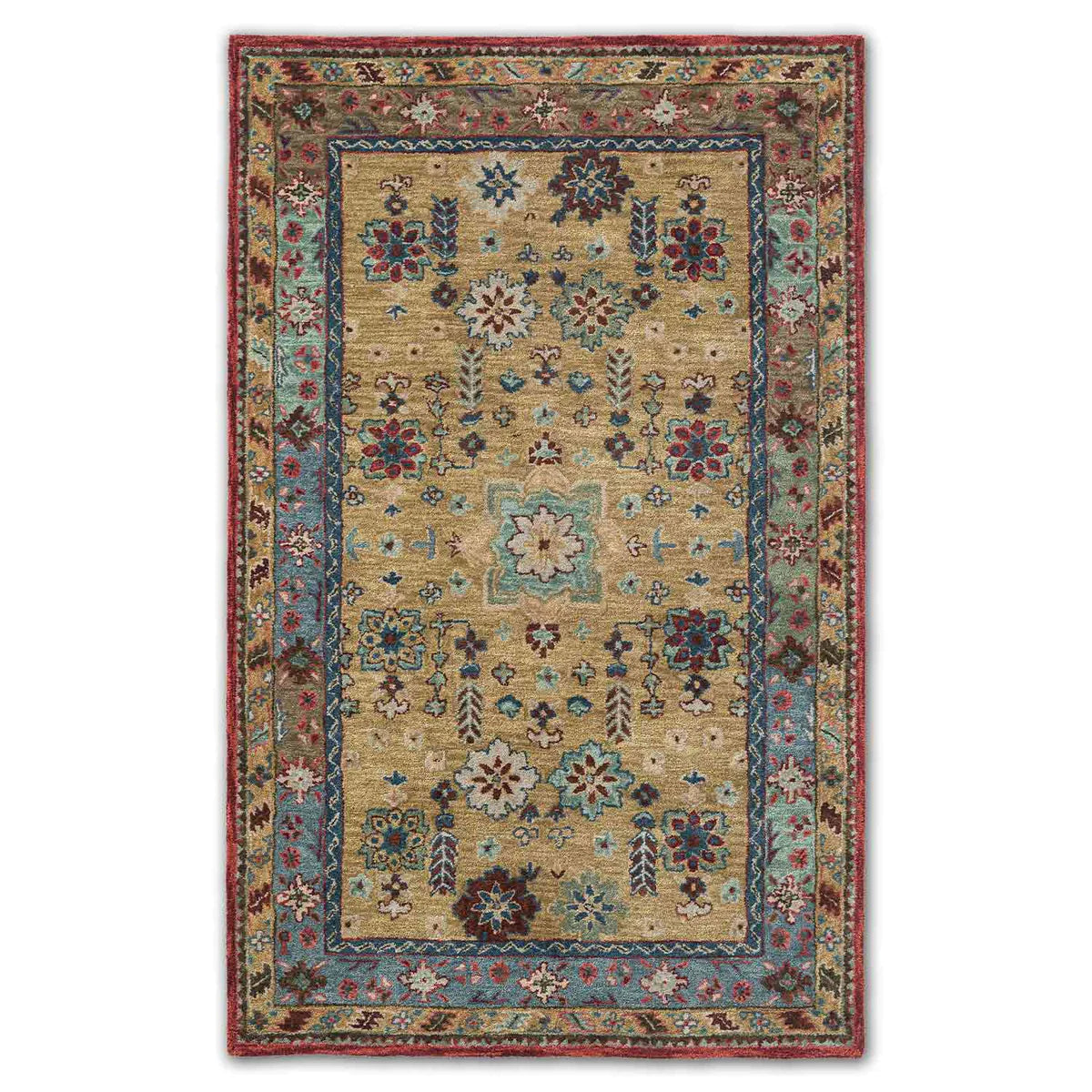 Teke Traditional Hand-Tufted Wool Rug - Image 2