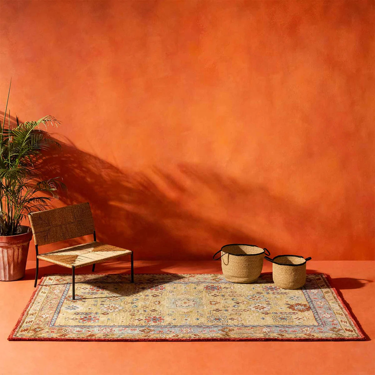 Teke Traditional Hand-Tufted Wool Rug - Image 4