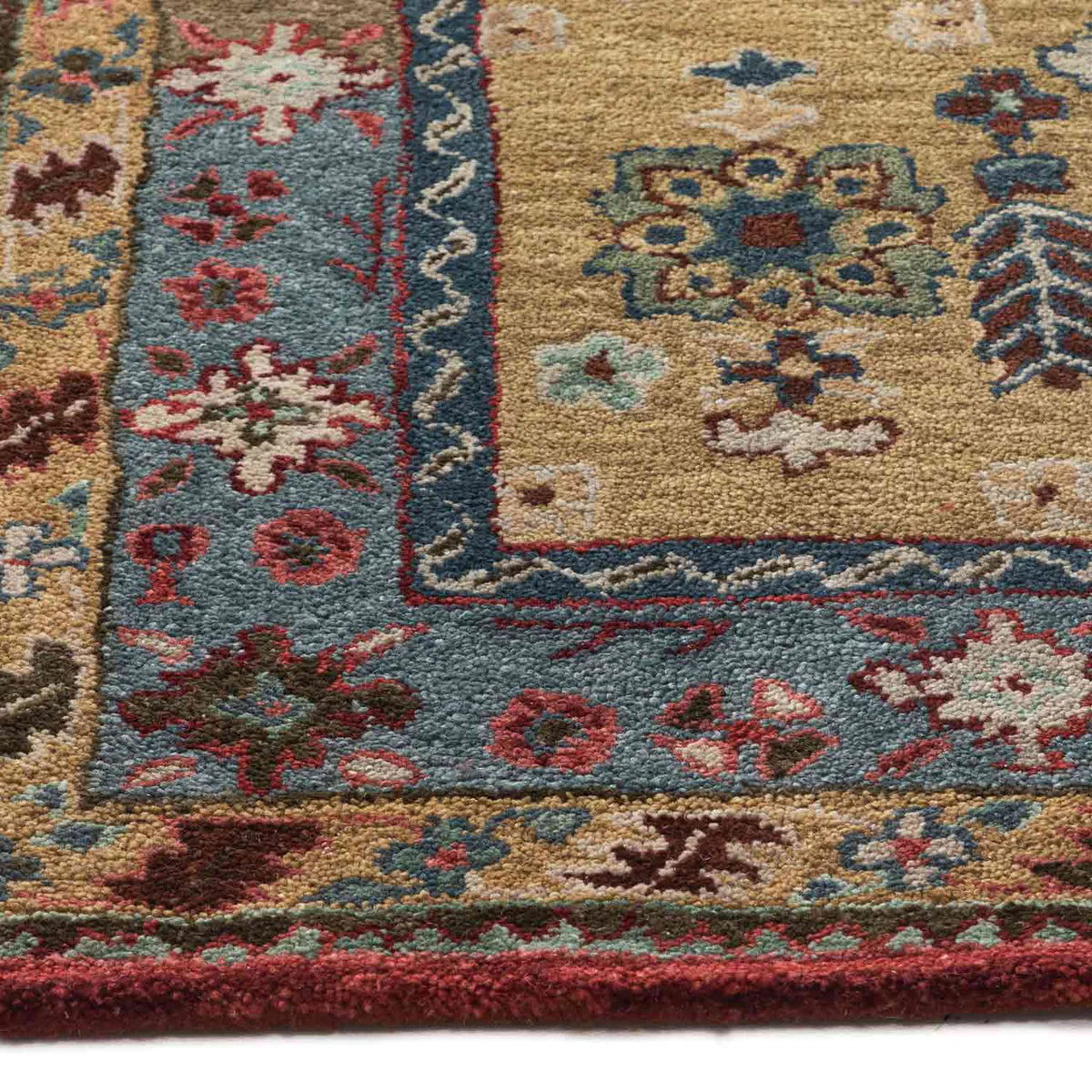 Teke Traditional Hand-Tufted Wool Rug - Image 8