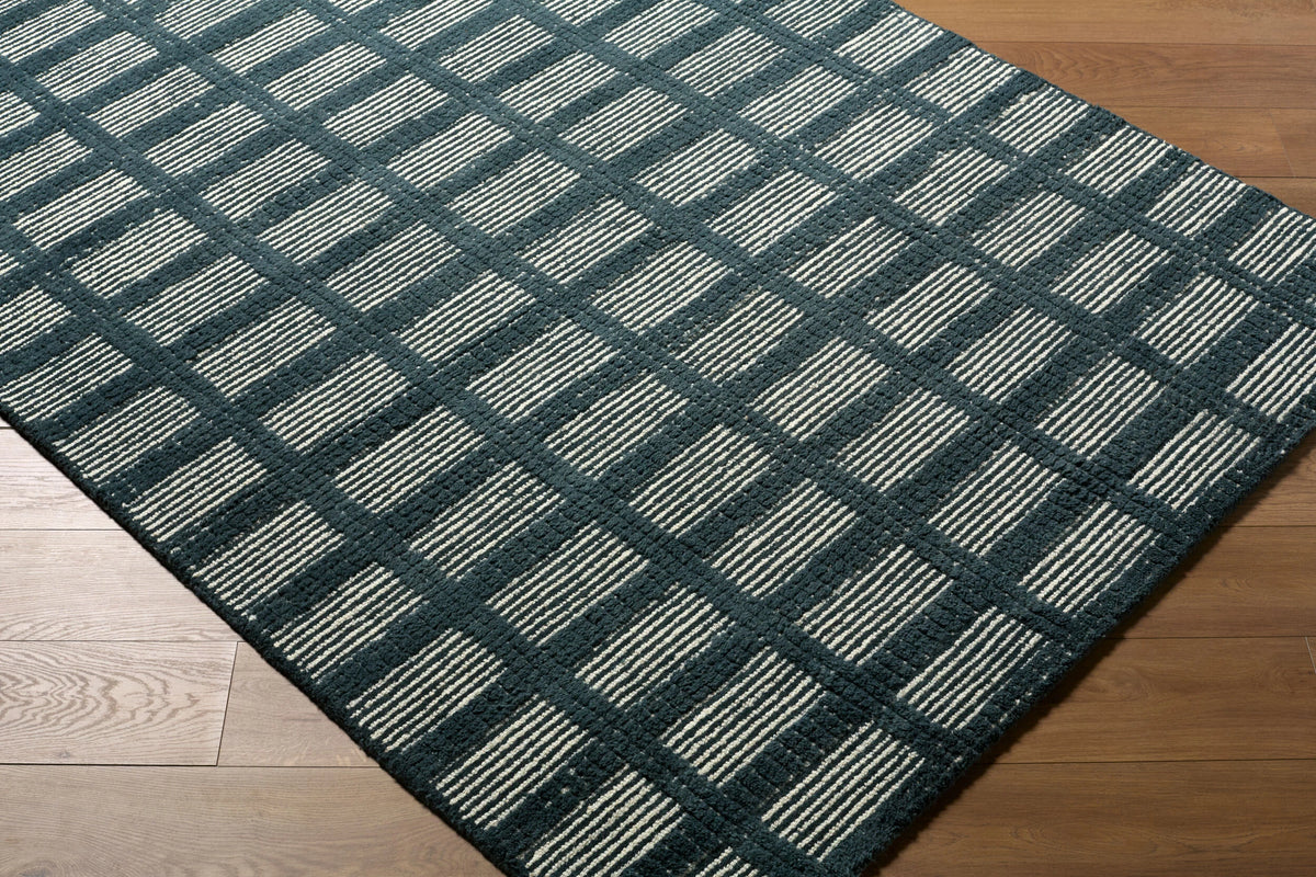 Texas Geometric Hand-Tufted Wool Rug - Image 3