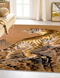 Tiger Kids Wool Rug - Image 1