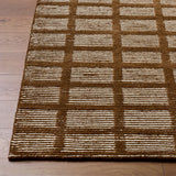 Track Geometric Hand-Tufted Wool Rug - Image 2