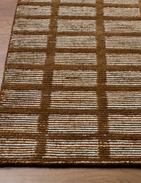 Track Geometric Hand-Tufted Wool Rug - Image 2