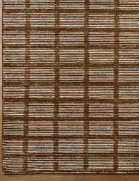 Track Geometric Hand-Tufted Wool Rug - Image 4