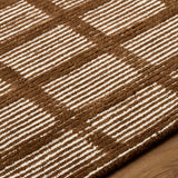 Track Geometric Hand-Tufted Wool Rug - Image 6